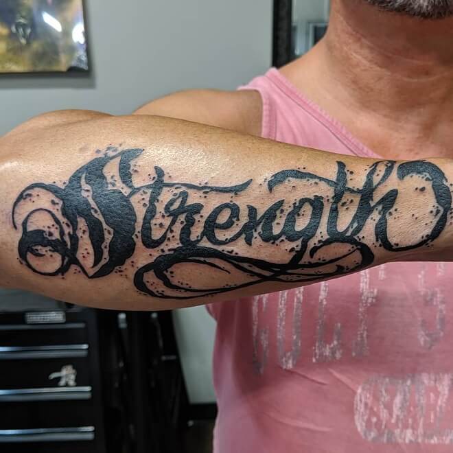 Lettering-Forearm-Tattoo