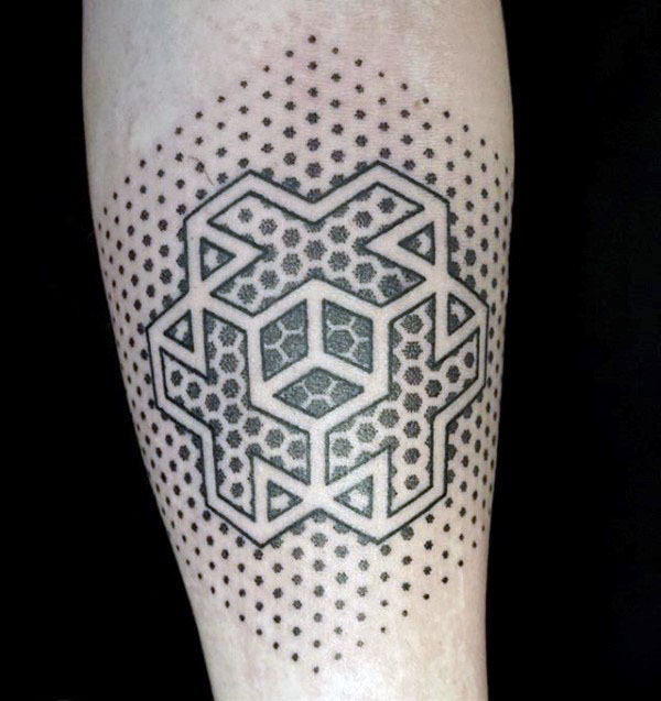 geometrical-dots-guys-pointillism-inner-forearm-tattoo