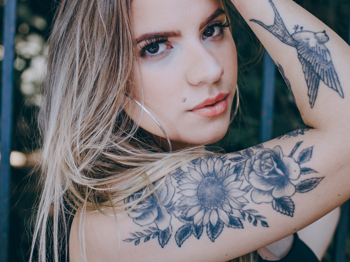 Tendências de tatuagens femininas