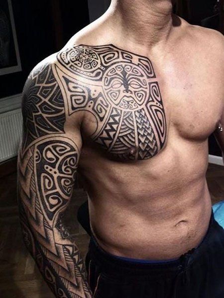 tatuagem no ombro masculina