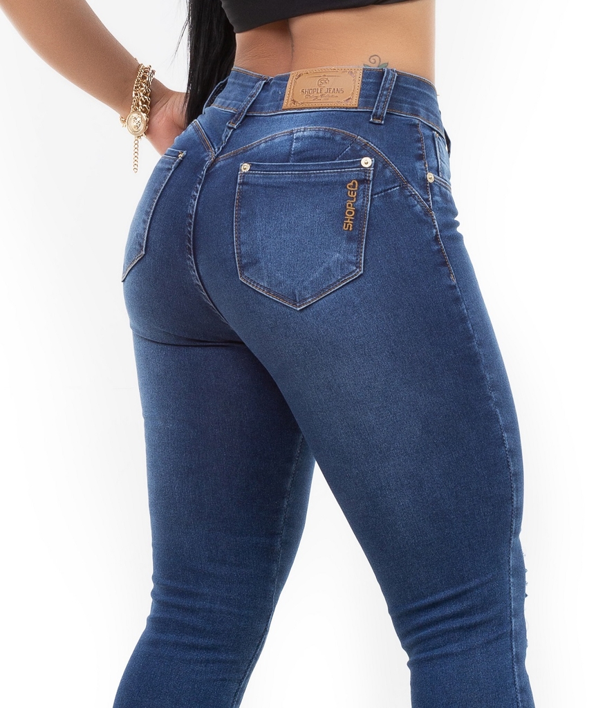 calça jeans empina bumbum