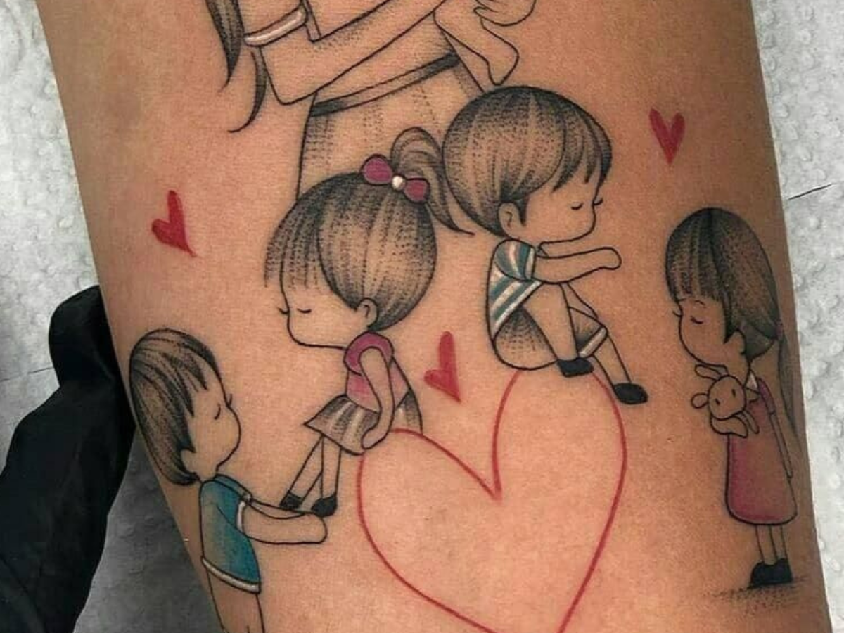 Ideias de tatuagens para homenagear um filho