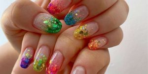 unhas em gel carnaval 2024 5