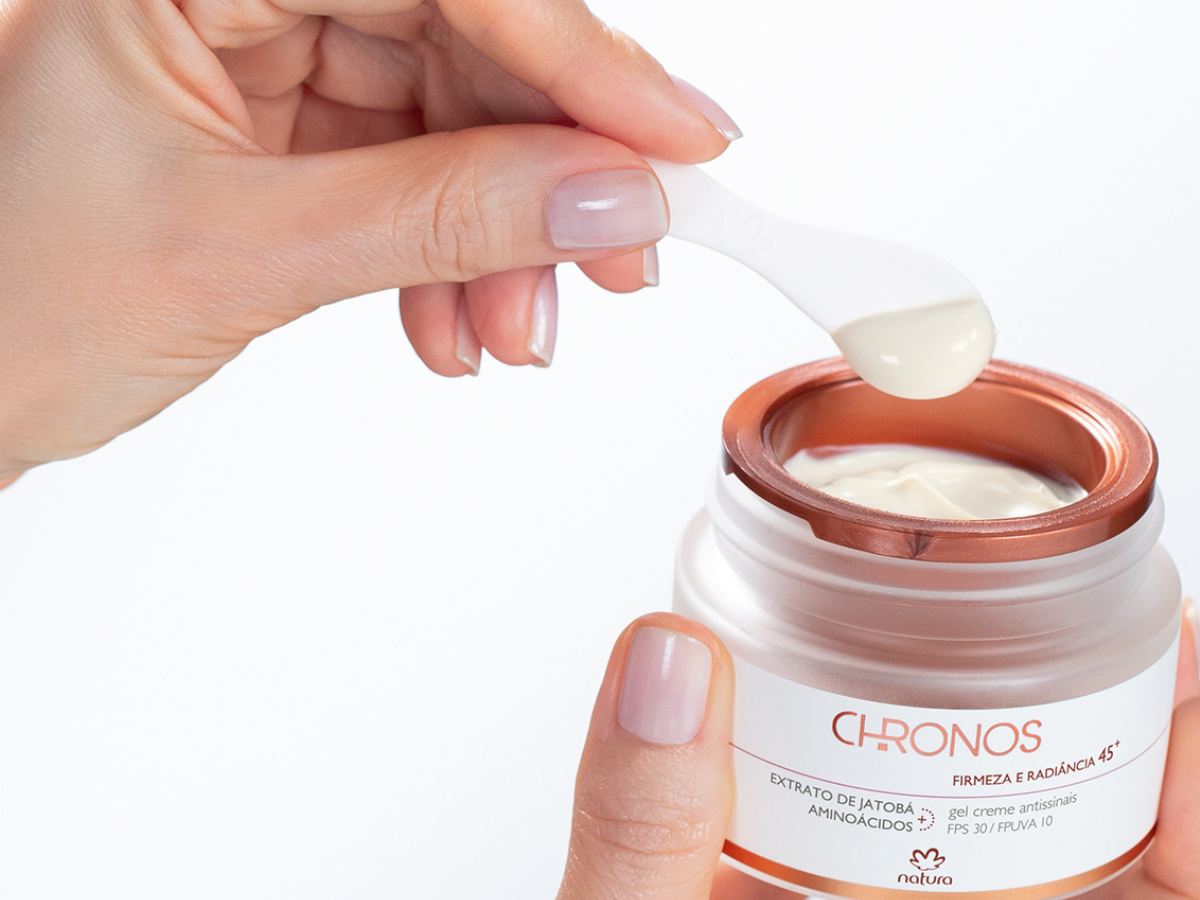 Gel Creme Antissinais Natura 45+ Chronos