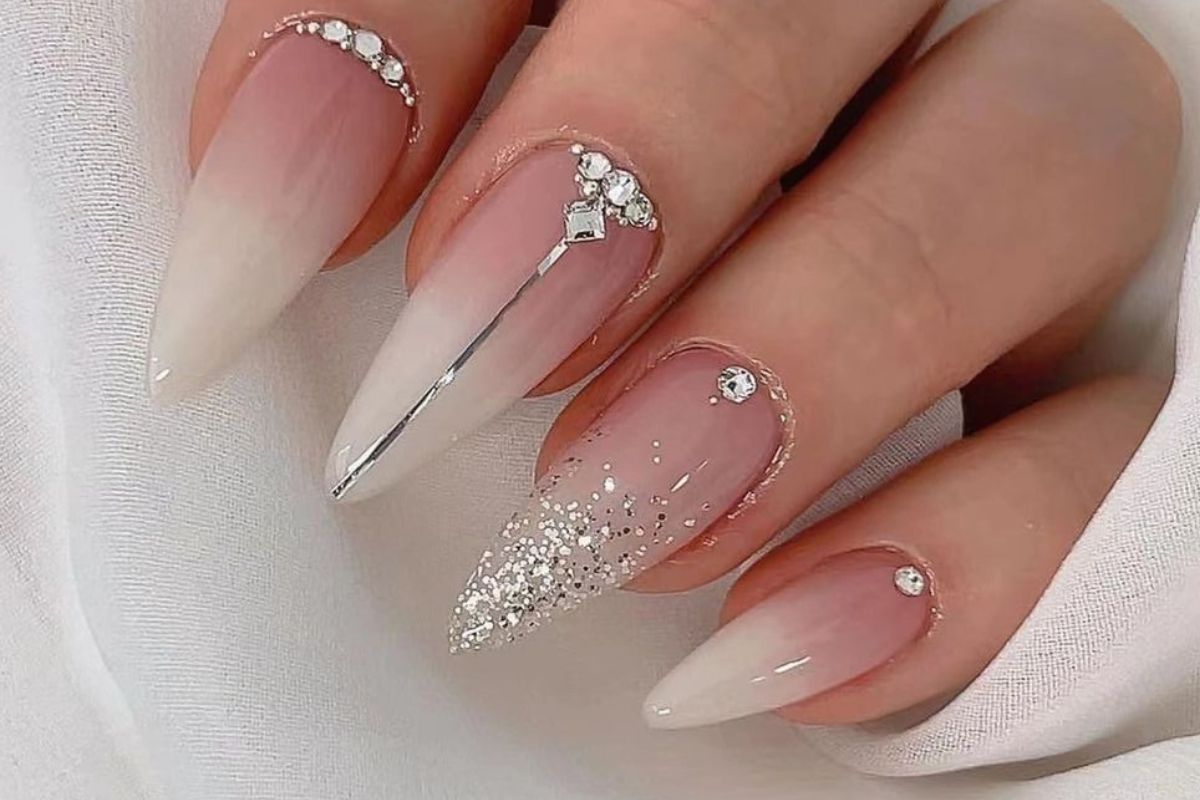 unhas delicadas para noivas