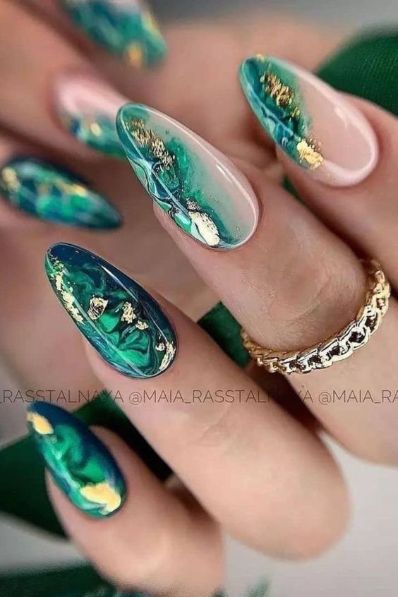 unhas decoradas para festas