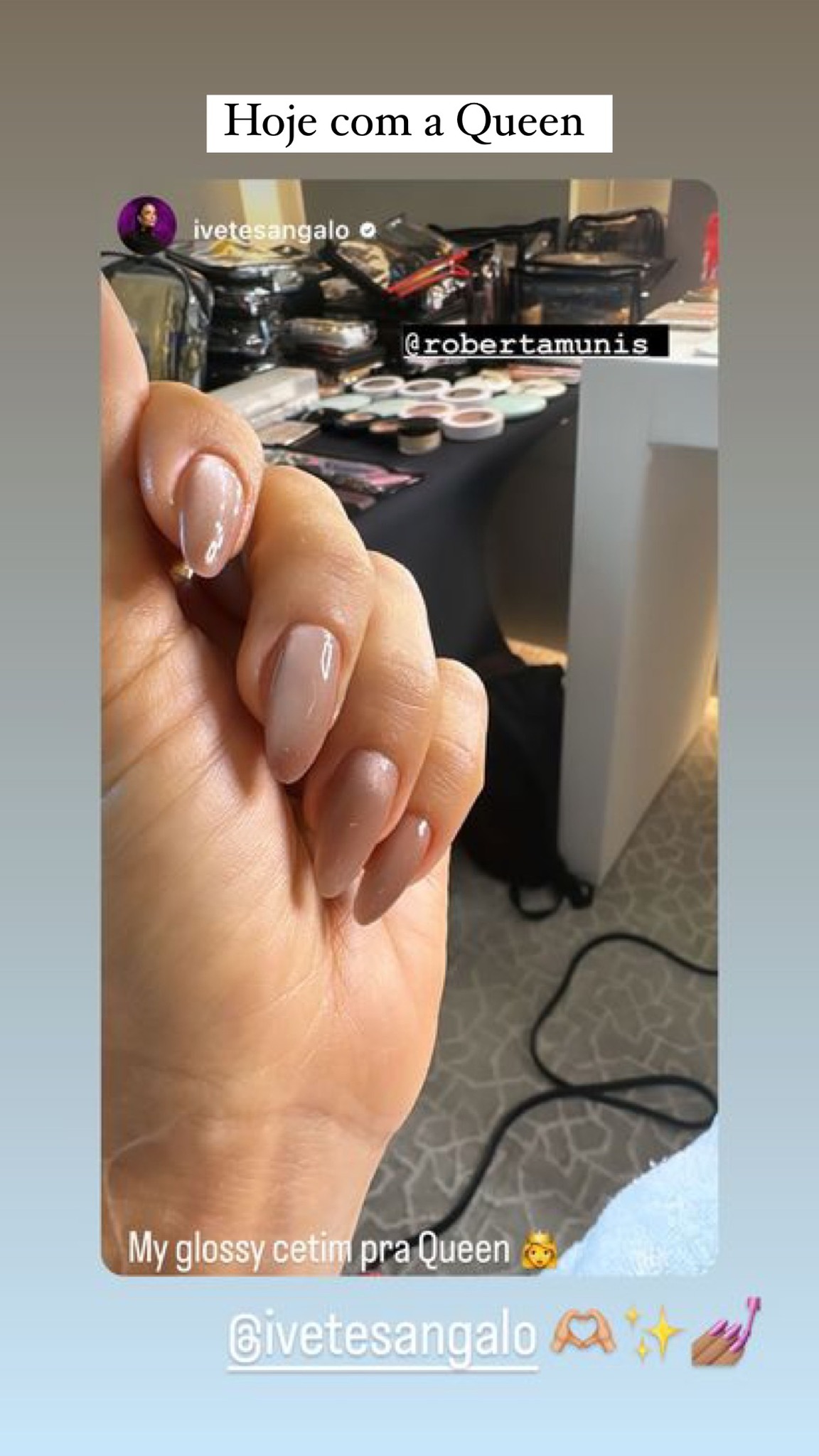 unhas de gel ivete sangalo