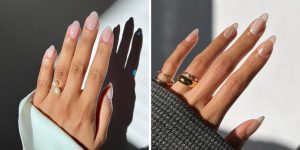 ideias de unhas transparentes