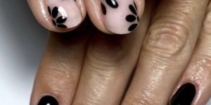 Unhas pretas Foto Pinterest