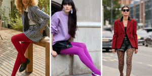 Inspirações de looks com meia-calça colorida