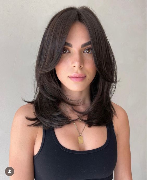 Long Bob tendência cortes de cabelo outono inverno