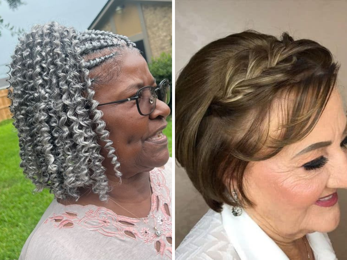 Penteado perfeito para idosas