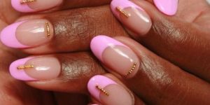 Unhas Francesinhas pastéis