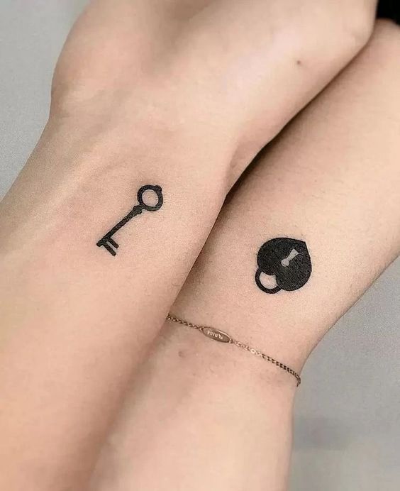 Tatuagem de fechadura (Pinterest)