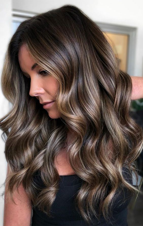 Mechas Baunilha (Pinterest) - mechas loiras para cabelo castanho