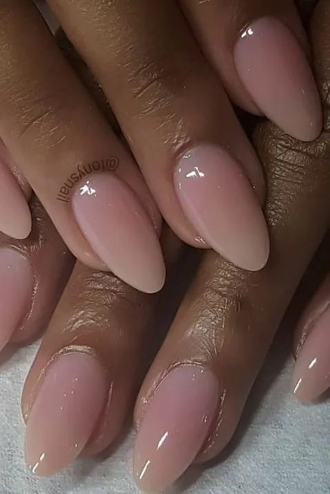 Unhas Jelly Nude (Pinterest)