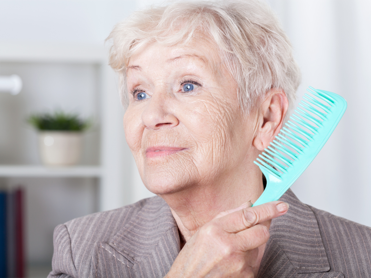 mulheres maduras cuidar do cabelo misto cabelo misto