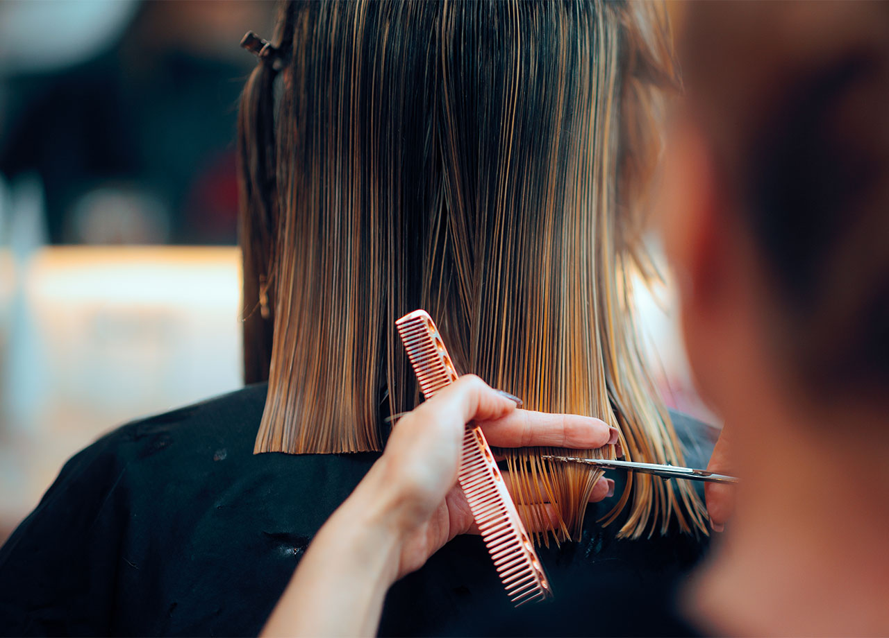 cabelo liso e sem corte